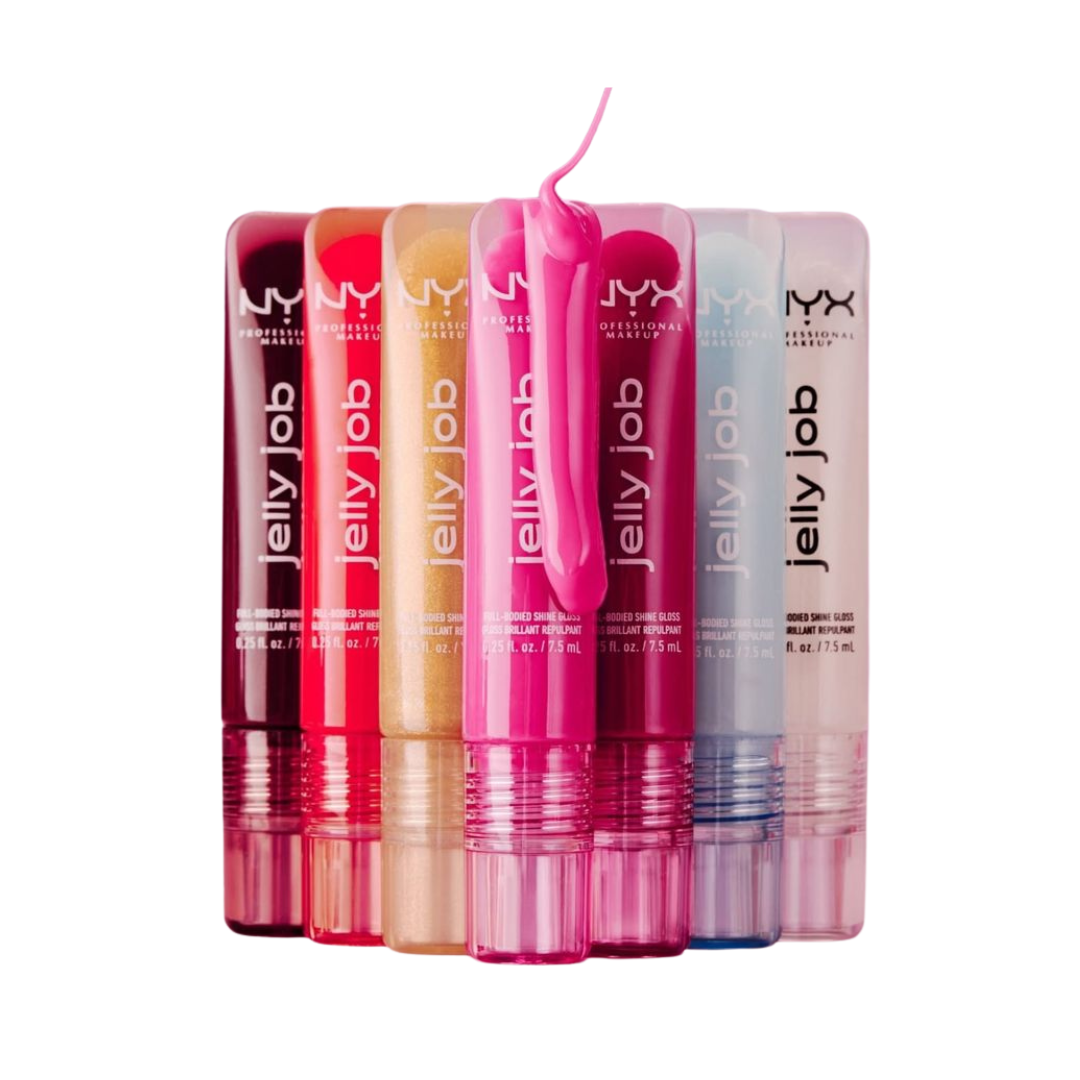 JELLY JOB NYX PMU GLOSS CON BRILLO Y VOLUMEN NATURAL